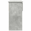 konsolipöytä laatikoilla betonin harmaa 85,5x38,5x74,5 cm