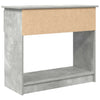 konsolipöytä laatikoilla betonin harmaa 85,5x38,5x74,5 cm