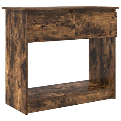 konsolipöytä laatikoilla savustammi 85,5x38,5x74,5 cm