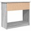 konsolipöytä laatikoilla harmaa Sonoma 85,5x38,5x74,5 cm