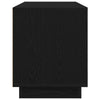 TV-kaappi LED-valoilla musta tammi 100x41x50 cm