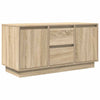 TV-taso LED-valoilla Sonoma-tammi 100x41x50 cm