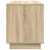 TV-taso LED-valoilla Sonoma-tammi 100x41x50 cm