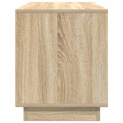 TV-taso LED-valoilla Sonoma-tammi 100x41x50 cm