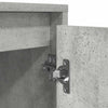 TV-taso LED-valoilla betoninharmaa 100x41x50 cm