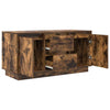TV-taso LED-valoilla savutammi 100x41x50 cm