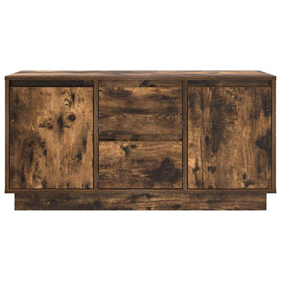 TV-taso LED-valoilla savutammi 100x41x50 cm