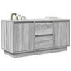 TV-taso LED-valoilla harmaa Sonoma 100x41x50 cm