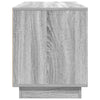 TV-taso LED-valoilla harmaa Sonoma 100x41x50 cm