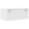 TV-seinäkaapit 2 kpl valkoinen 60x31x25,5 cm tekninen puu