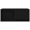 TV-taso musta tammi 60x31x25,5 cm tekninen puu