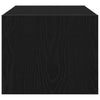 TV-taso musta tammi 60x31x25,5 cm tekninen puu