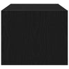 TV-tasot 2 kpl musta tammi 60x31x25,5 cm tekninen puu