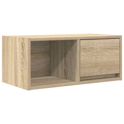 TV-taso sonoma-tammi 60x31x25,5 cm tekninen puu