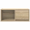 TV-taso sonoma-tammi 60x31x25,5 cm tekninen puu