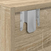 TV-taso sonoma-tammi 60x31x25,5 cm tekninen puu