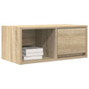 TV-seinäkaapit 2 kpl sonoma-tammi 60x31x25,5 cm tekninen puu
