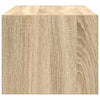 TV-seinäkaapit 2 kpl sonoma-tammi 60x31x25,5 cm tekninen puu