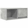 TV-taso betoninharmaa 60x31x25,5 cm tekninen puu