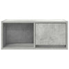 TV-taso betoninharmaa 60x31x25,5 cm tekninen puu
