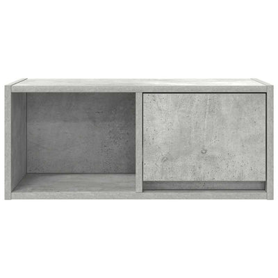 TV-taso betoninharmaa 60x31x25,5 cm tekninen puu