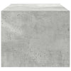 TV-taso betoninharmaa 60x31x25,5 cm tekninen puu