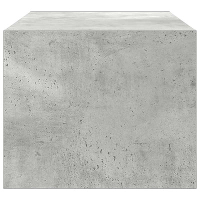 TV-taso betoninharmaa 60x31x25,5 cm tekninen puu