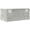 TV-taso betoninharmaa 60x31x25,5 cm tekninen puu