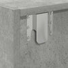 TV-taso betoninharmaa 60x31x25,5 cm tekninen puu