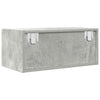 TV-seinäkaapit 2 kpl betoninharmaa 60x31x25,5 cm tekninen puu