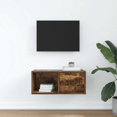 TV-taso savutammi 60x31x25,5 cm tekninen puu