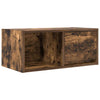TV-seinäkaappi 2 kpl savutammi 60x31x25,5 cm tekninen puu