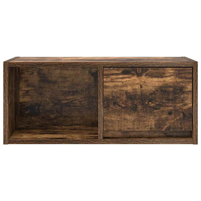 TV-seinäkaappi 2 kpl savutammi 60x31x25,5 cm tekninen puu