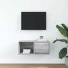 TV-taso harmaa sonoma 60x31x25,5 cm tekninen puu