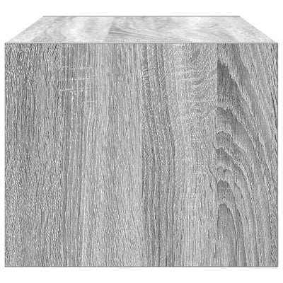 TV-taso harmaa sonoma 60x31x25,5 cm tekninen puu
