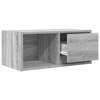 TV-seinäkaapit 2 kpl harmaa sonoma 60x31x25,5 cm tekninen puu