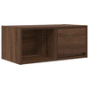 TV-taso ruskea tammi 60x31x25,5 cm tekninen puu