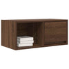 TV-taso ruskea tammi 60x31x25,5 cm tekninen puu