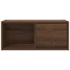 TV-taso ruskea tammi 60x31x25,5 cm tekninen puu