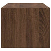 TV-taso ruskea tammi 60x31x25,5 cm tekninen puu