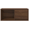 TV-seinäkaapit 2 kpl ruskea tammi 60x31x25,5 cm tekninen puu