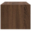 TV-seinäkaapit 2 kpl ruskea tammi 60x31x25,5 cm tekninen puu