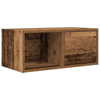 TV-taso vanha puu 60x31x25,5 cm suunniteltu puu