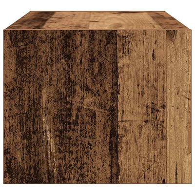 TV-taso vanha puu 60x31x25,5 cm suunniteltu puu