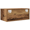 TV-taso vanha puu 60x31x25,5 cm suunniteltu puu