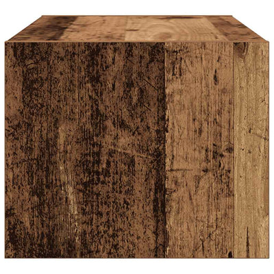TV Kaapit 2 kpl vanha puu 60x31x25,5 cm suunniteltu puu