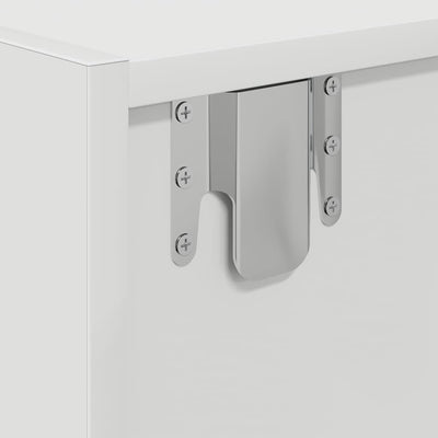 Valkoinen tv-taso Kolla 80x31x25,5cm (puinen)