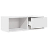 TV-seinäkaapit 2 kpl valkoinen 80x31x25,5 cm tekninen puu