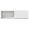 TV-seinäkaapit 2 kpl valkoinen 80x31x25,5 cm tekninen puu