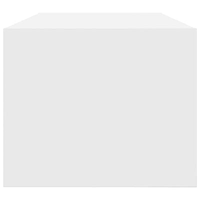 Valkoinen tv-seinäkaapit Kolla 80x31x25,5cm (2 kpl puinen)